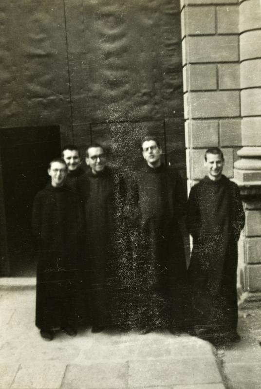 [Grup de novicis a Montserrat]