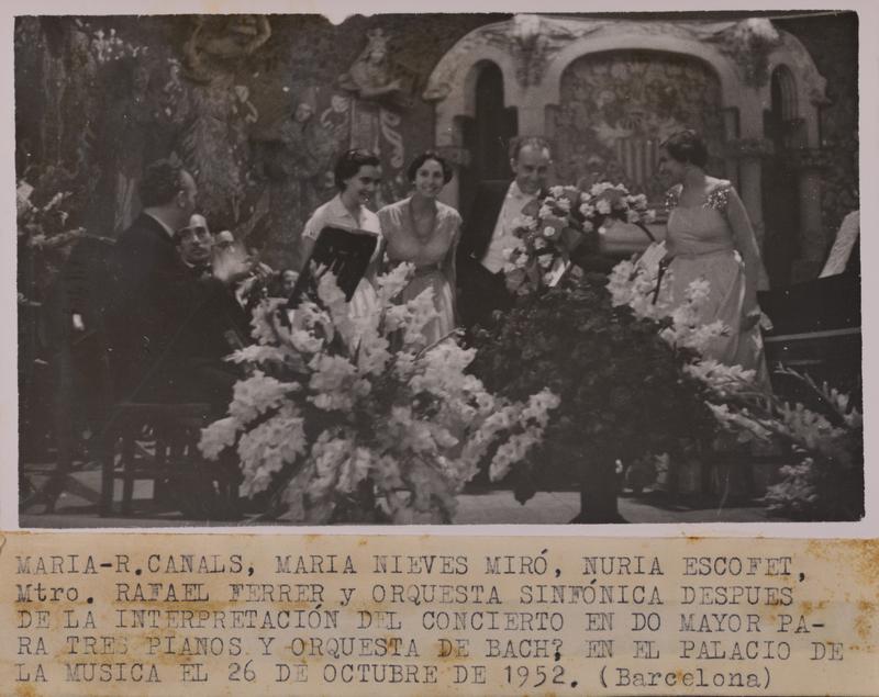 [Concert celebrat al Palau de la Música Catalana, amb motiu del cinquè aniversari d’Ars Nova]