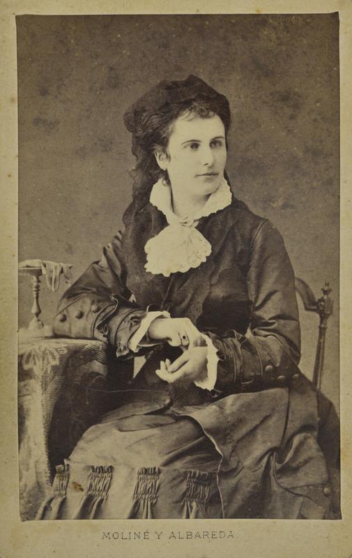 [Retrat d’Alfredine Baró, primera dona de Joaquim Canals]