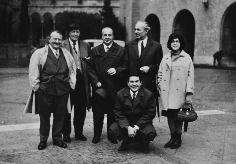 [Visita al monestir de Montserrat]