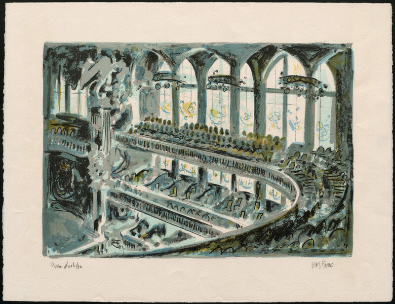 [Interior de la sala de concerts del Palau de la Música Catalana]