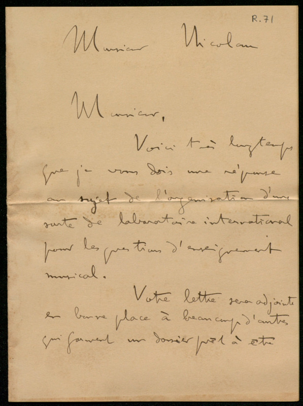 [Carta de Lefeuvre a Antoni Nicolau]