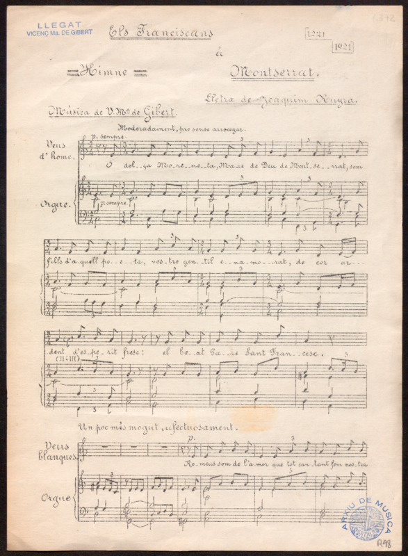 Els franciscans a Montserrat