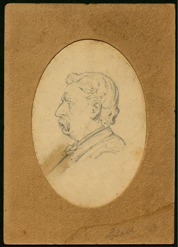 [Retrat de Josep Anselm Clavé. Dibuix]