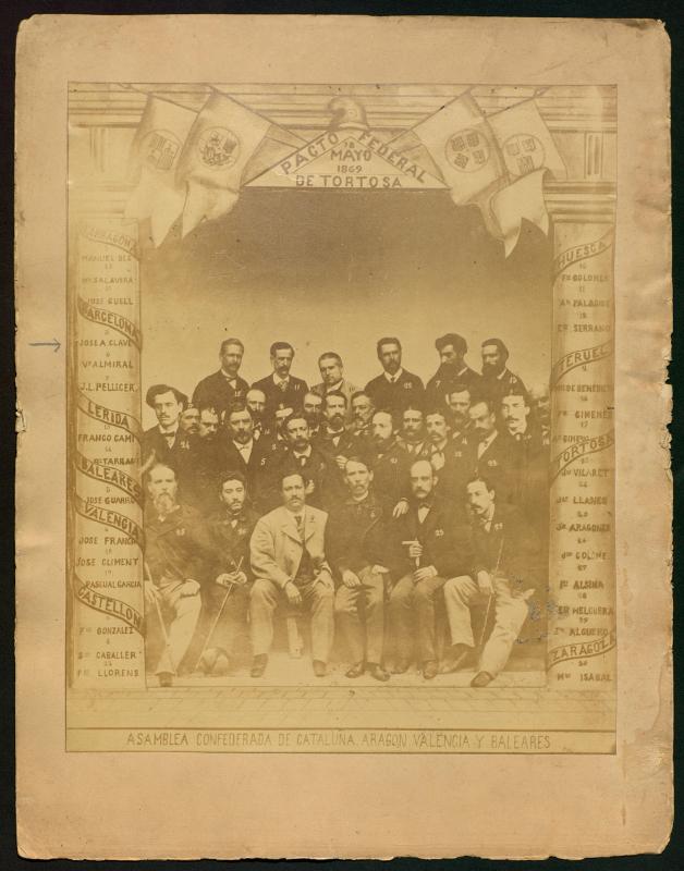 [Retrat dels membres de l’Assemblea pel Pacte Federal de Tortosa.]