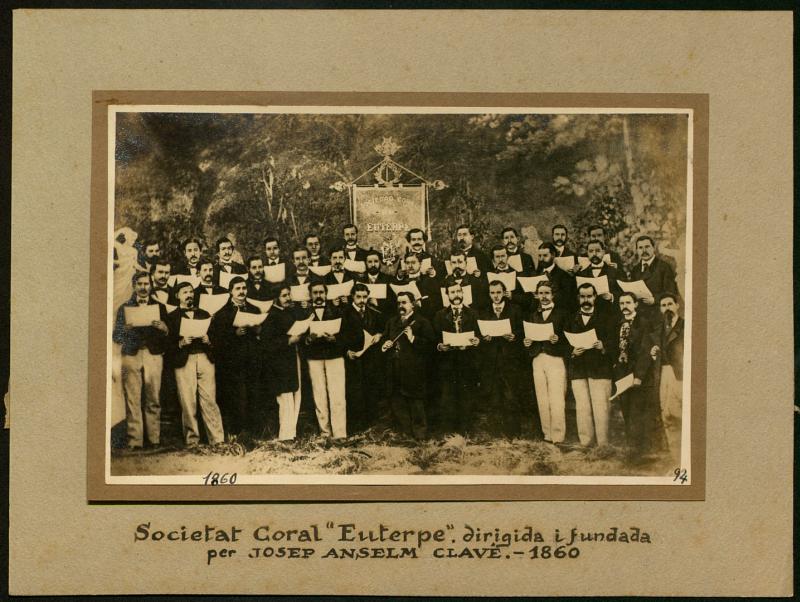 [Retrat de la Societat Coral Euterpe]