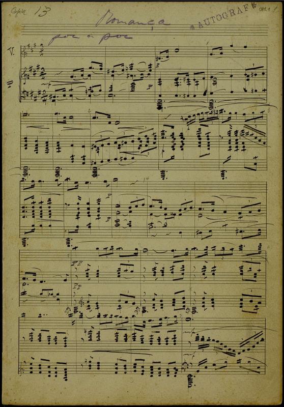 Romança per a violí i piano o cello i piano