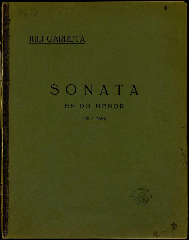 Sonata en do menor per a piano