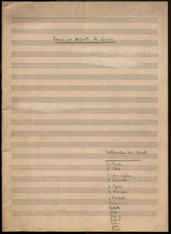Poema para orquesta de cámara