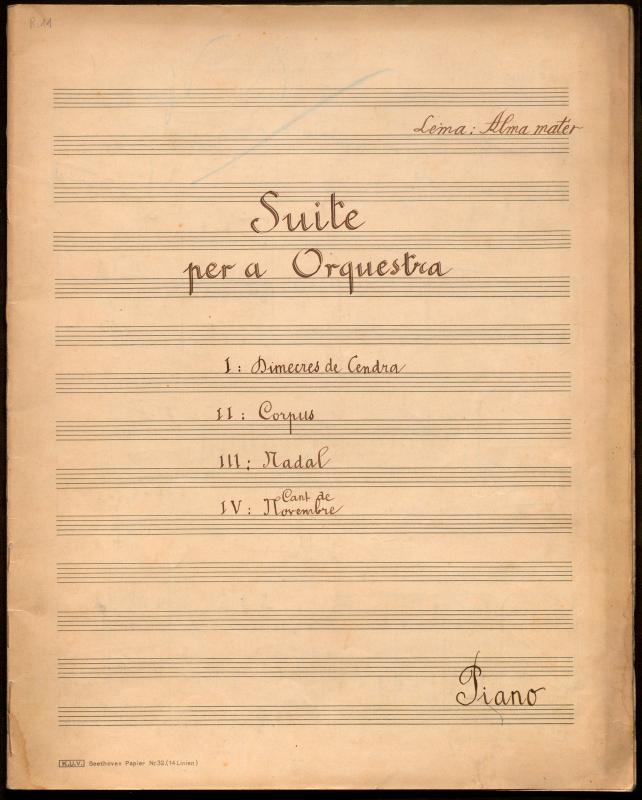 Suite per a orquestra