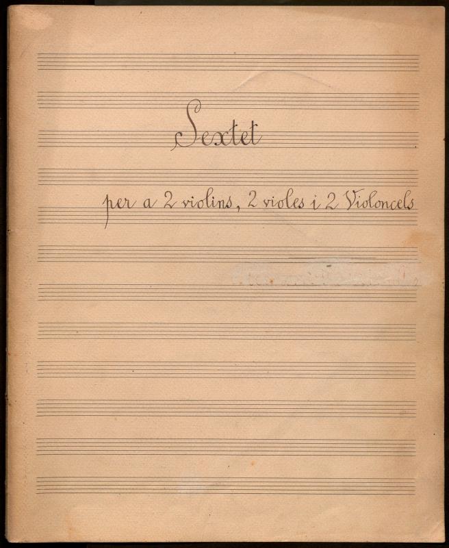 Sextet per a 2 violins, 2 voles i 2 violoncels