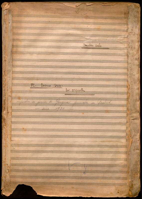 VI poemes (breus) per orquesta