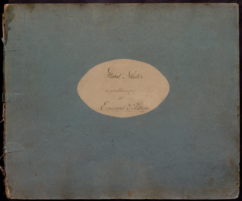 Stabat mater a quattro voci con Violini, Viola ed Organo