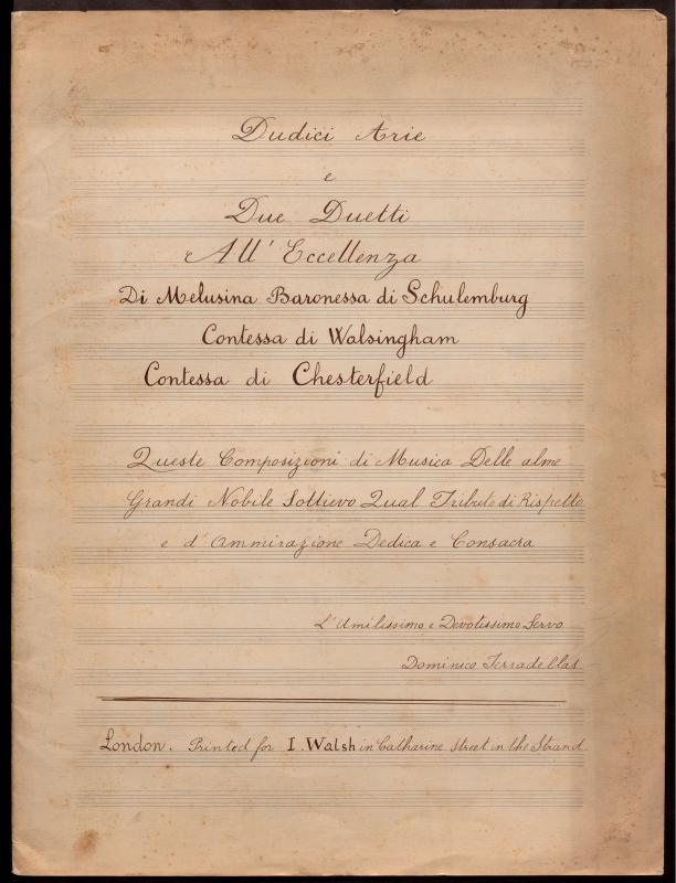 Dudici Arie e Due Duetti