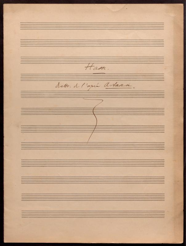 Duetto de l’opera Artaserse