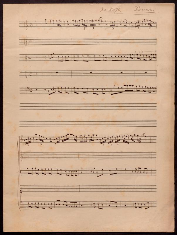 [Mia Principessa, addio. Ària de l’òpera Arteserse]