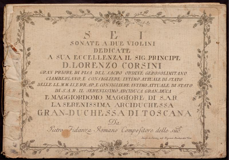 SEI sonate a due violini