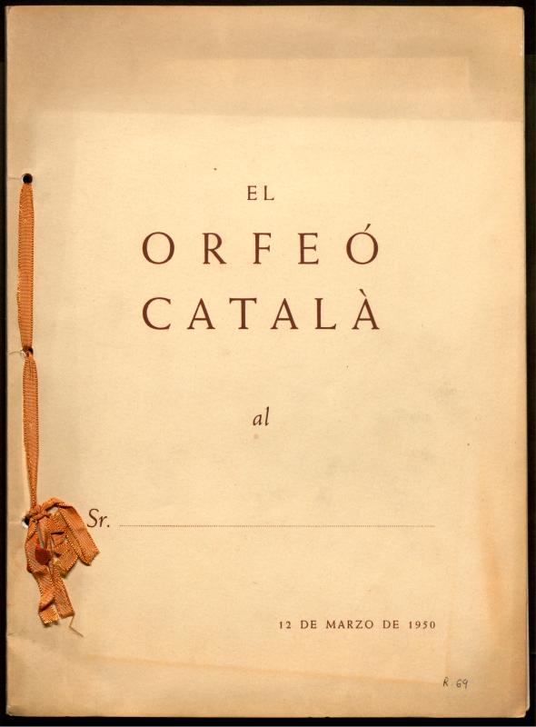 El Orfeó Català