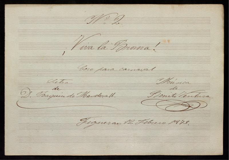 ¡Viva la Broma! Coro para carnaval