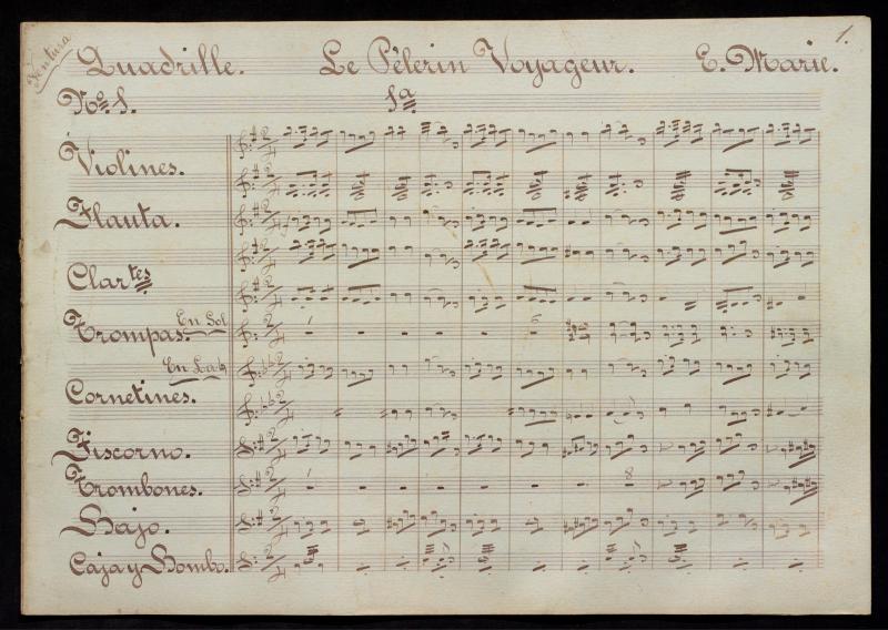 Quadrille. Le Pèlerin Voyageur