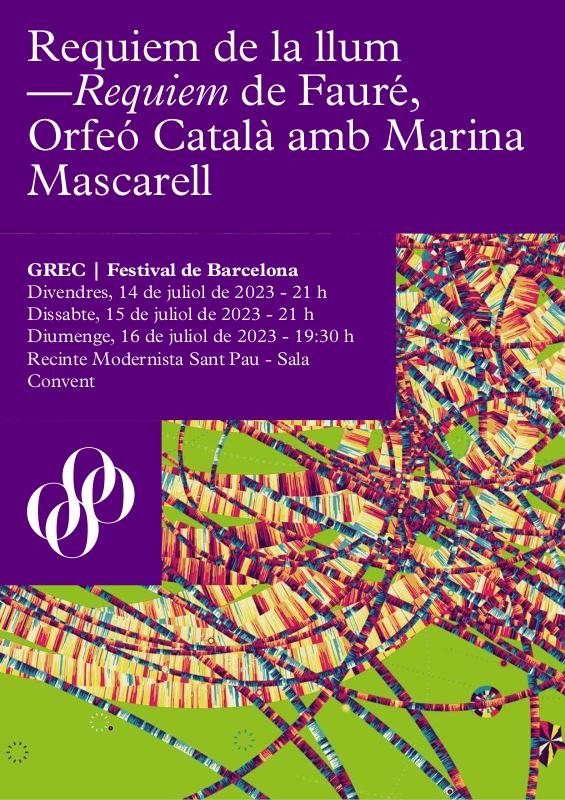 Rèquiem de la llum- Rèquiem de Fauré, Orfeó Català amb Marina Mascarell