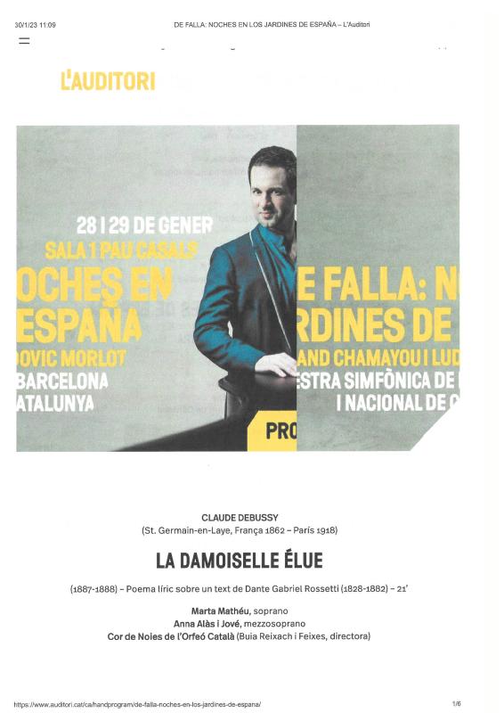 Noches en los jardines de España