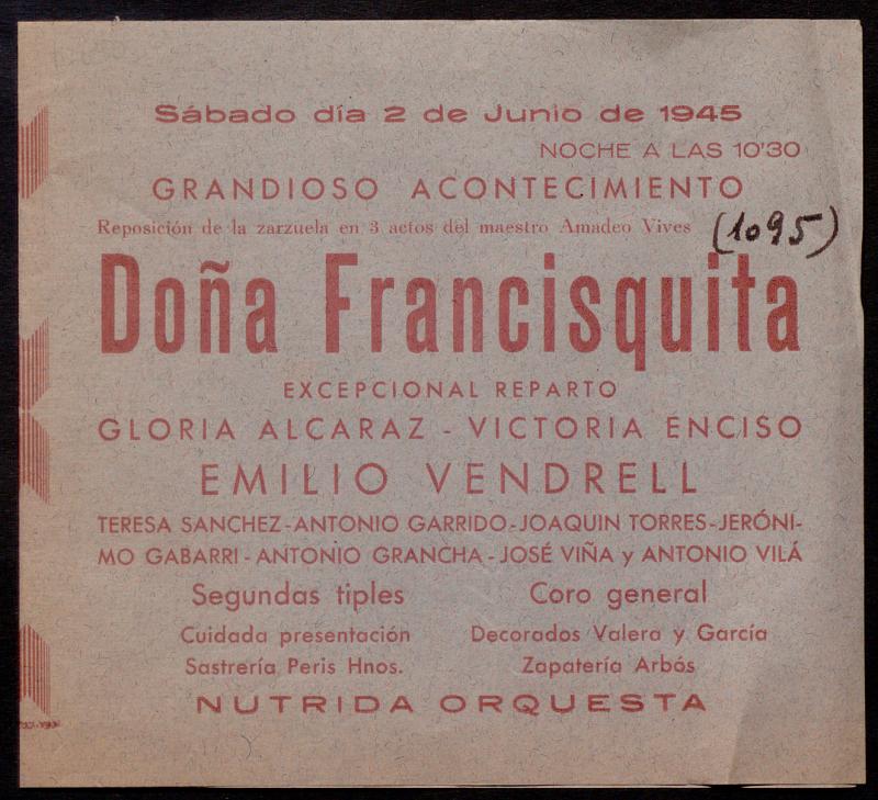 Programes de concerts de l’Emili Vendrell