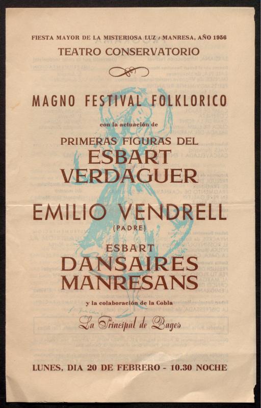 Programes de concerts de l’Emili Vendrell
