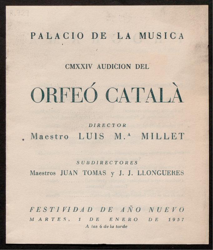 Programes de concerts de l’Emili Vendrell