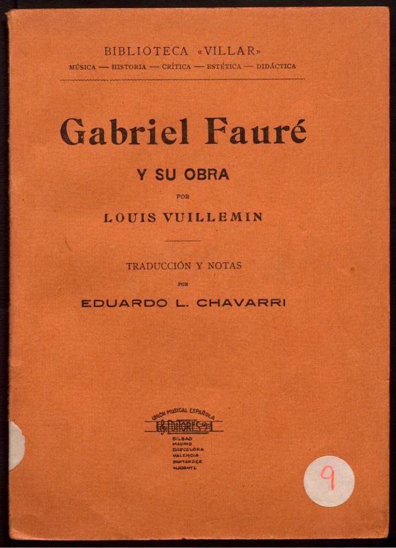 Gabriel Fauré y su obra