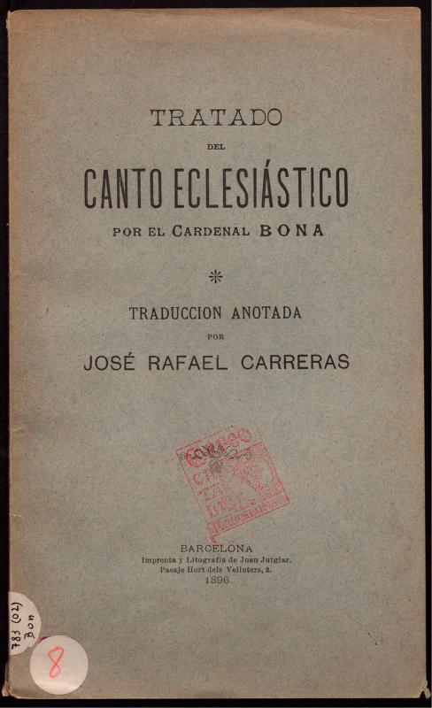 Tratado del canto eclesiático