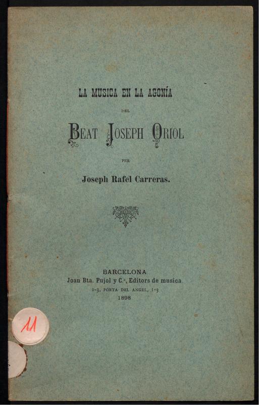 La música en la agonía del Beat Joseph Oriol