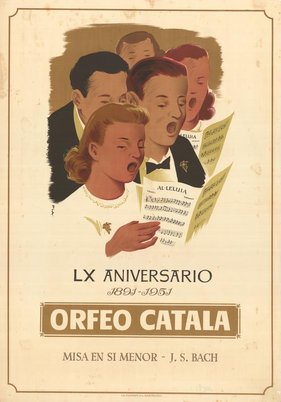 LX Aniversari Orfeó Català. «Misa en si menor» J. S. Bach