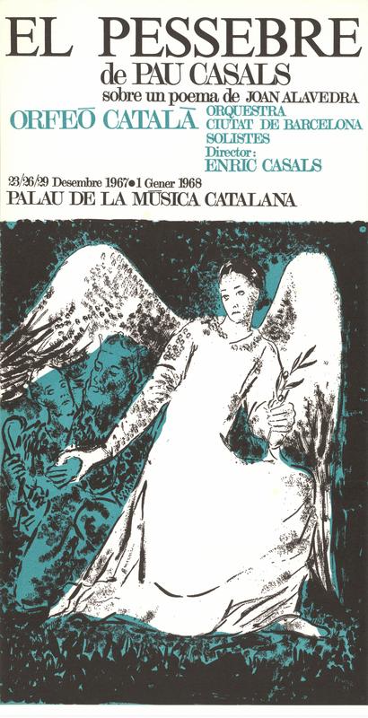 «El Pessebre» de Pau Casals al Palau de la Música Catalana