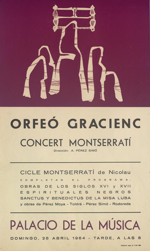 Orfeó Gracienc. Cicle Montserratí