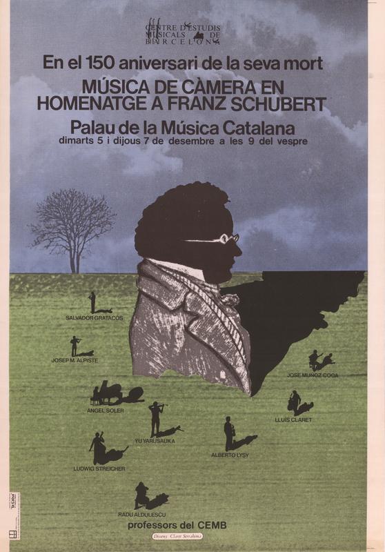 En el 150 aniversari de la seva mort, música de càmera en homenatge a Franz Schubert