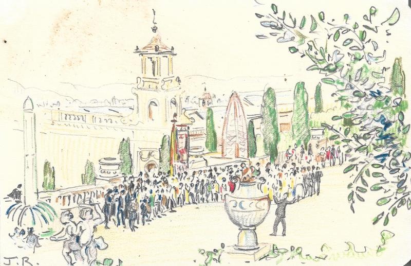 [L’Orfeó Català a Montjuïc]