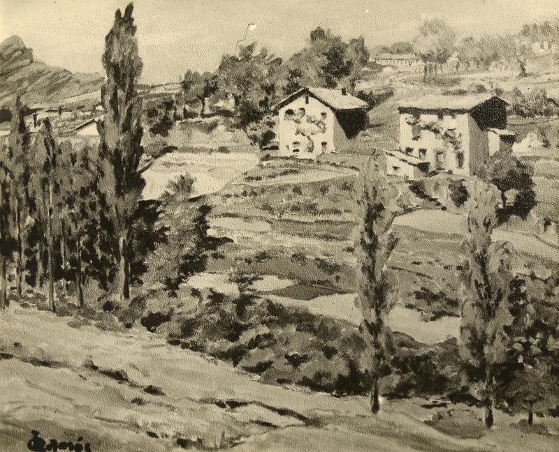 Quadre  pintat per [Lluís Camós] de Vilada