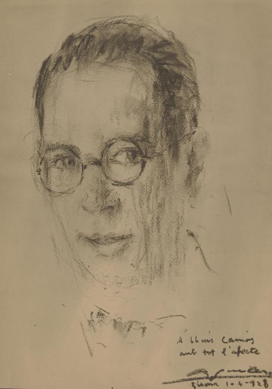 [Retrat d’un dibuix de Lluís Camós]