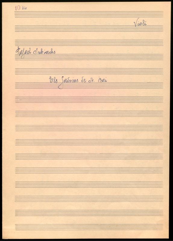 Els fadrins de St. Boi. Op. 136